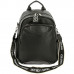 Женский кожаный рюкзак 6689-3 BLACK